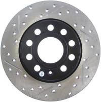 StopTech Sport Drilled/Slotted Brake Rotor; Rear Right