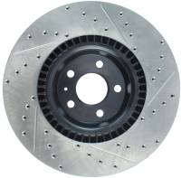 StopTech - StopTech Sport Drilled/Slotted Brake Rotor; Front Right - Image 2