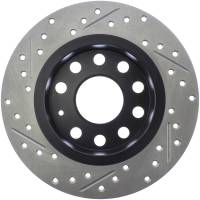 StopTech - StopTech Sport Drilled/Slotted Brake Rotor; Rear Left - Image 2