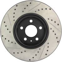 StopTech - StopTech Sport Drilled/Slotted Brake Rotor; Front Left - Image 2