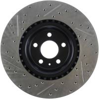 StopTech - StopTech Sport Drilled/Slotted Brake Rotor; Front Left - Image 2