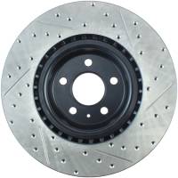 StopTech - StopTech Sport Drilled/Slotted Brake Rotor; Front Right - Image 2