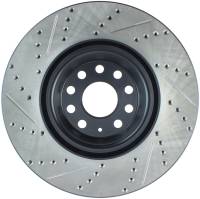 StopTech - StopTech Sport Drilled/Slotted Brake Rotor; Front Left - Image 2