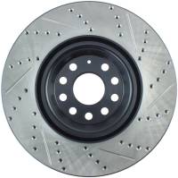 StopTech - StopTech Sport Drilled/Slotted Brake Rotor; Front Right - Image 2