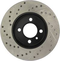 StopTech - StopTech Sport Drilled/Slotted Brake Rotor; Front Left - Image 2