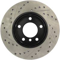 StopTech - StopTech Sport Drilled/Slotted Brake Rotor; Front Left - Image 2