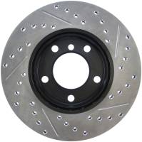 StopTech - StopTech Sport Drilled/Slotted Brake Rotor; Front Right - Image 2