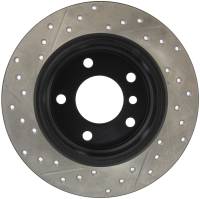 StopTech - StopTech Sport Drilled/Slotted Brake Rotor; Rear Left - Image 2