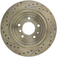 StopTech - StopTech Sport Drilled/Slotted Brake Rotor; Rear Left - Image 2