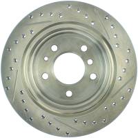 StopTech - StopTech Sport Drilled/Slotted Brake Rotor; Rear Right - Image 2