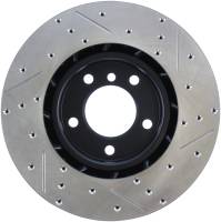 StopTech - StopTech Sport Drilled/Slotted Brake Rotor; Front Right - Image 2