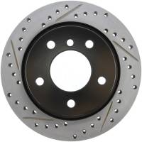 StopTech Sport Drilled/Slotted Brake Rotor; Rear Right