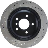 StopTech - StopTech Sport Drilled/Slotted Brake Rotor; Rear Left - Image 2