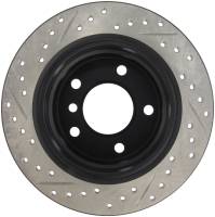 StopTech - StopTech Sport Drilled/Slotted Brake Rotor; Rear Left - Image 2