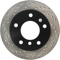 StopTech Sport Drilled/Slotted Brake Rotor; Rear Right