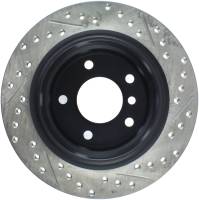 StopTech - StopTech Sport Drilled/Slotted Brake Rotor; Rear Right - Image 2