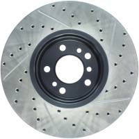 StopTech - StopTech Sport Drilled/Slotted Brake Rotor; Front Right - Image 2