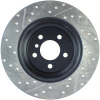 StopTech - StopTech Sport Drilled/Slotted Brake Rotor; Rear Left - Image 2