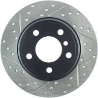 StopTech Sport Drilled/Slotted Brake Rotor; Rear Right