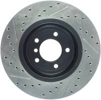 StopTech - StopTech Sport Drilled/Slotted Brake Rotor; Front Left - Image 2