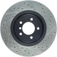 StopTech - StopTech Sport Drilled/Slotted Brake Rotor; Front Right - Image 2