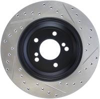 StopTech - StopTech Sport Drilled/Slotted Brake Rotor; Rear Right - Image 2