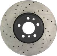 StopTech - StopTech Sport Drilled/Slotted Brake Rotor; Front Right - Image 1