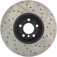 StopTech - StopTech Sport Drilled/Slotted Brake Rotor; Front Right - Image 2