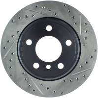 StopTech - StopTech Sport Drilled/Slotted Brake Rotor; Rear Left - Image 1