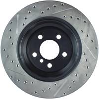 StopTech - StopTech Sport Drilled/Slotted Brake Rotor; Rear Left - Image 2