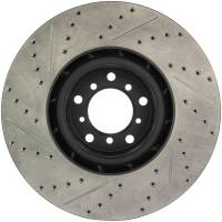 StopTech - StopTech Sport Drilled/Slotted Brake Rotor; Front Left - Image 2