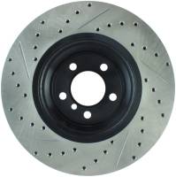 StopTech - StopTech Sport Drilled/Slotted Brake Rotor; Front Left - Image 2