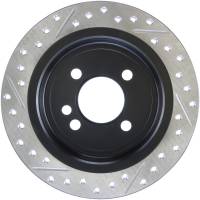 StopTech - StopTech Sport Drilled/Slotted Brake Rotor; Rear Left - Image 2