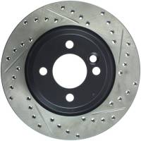 StopTech - StopTech Sport Drilled/Slotted Brake Rotor; Front Left - Image 1