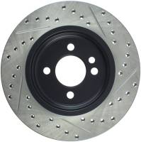 StopTech - StopTech Sport Drilled/Slotted Brake Rotor; Front Right - Image 2