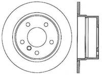 StopTech Sport Drilled/Slotted Brake Rotor; Rear Left