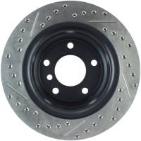 StopTech - StopTech Sport Drilled/Slotted Brake Rotor; Rear Left - Image 2