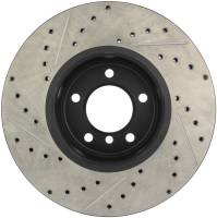 StopTech - StopTech Sport Drilled/Slotted Brake Rotor; Front Left - Image 2