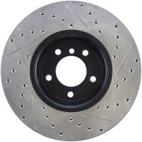 StopTech - StopTech Sport Drilled/Slotted Brake Rotor; Front Right - Image 2