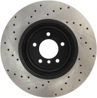 StopTech - StopTech Sport Drilled/Slotted Brake Rotor; Front Left - Image 2