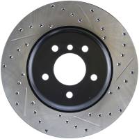 StopTech Sport Drilled/Slotted Brake Rotor; Rear Left