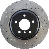 StopTech Sport Drilled/Slotted Brake Rotor; Rear Right