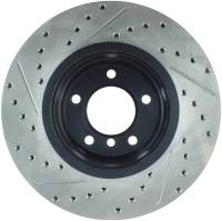 StopTech - StopTech Sport Drilled/Slotted Brake Rotor; Front Left - Image 2