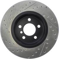 StopTech - StopTech Sport Drilled/Slotted Brake Rotor; Front Left - Image 2