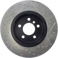 StopTech - StopTech Sport Drilled/Slotted Brake Rotor; Front Right - Image 2