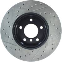 StopTech - StopTech Sport Drilled/Slotted Brake Rotor; Front Left - Image 2