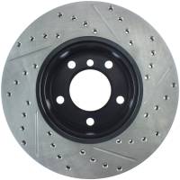 StopTech - StopTech Sport Drilled/Slotted Brake Rotor; Front Right - Image 2