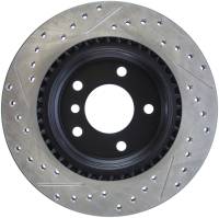 StopTech - StopTech Sport Drilled/Slotted Brake Rotor; Rear Left - Image 2