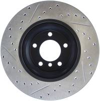 StopTech - StopTech Sport Drilled/Slotted Brake Rotor; Front Left - Image 2