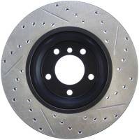 StopTech - StopTech Sport Drilled/Slotted Brake Rotor; Front Right - Image 2